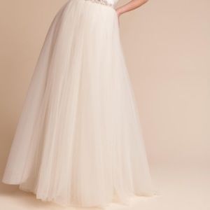 Catherine Deane BHLDN Ivory Tulle Delphi Skirt